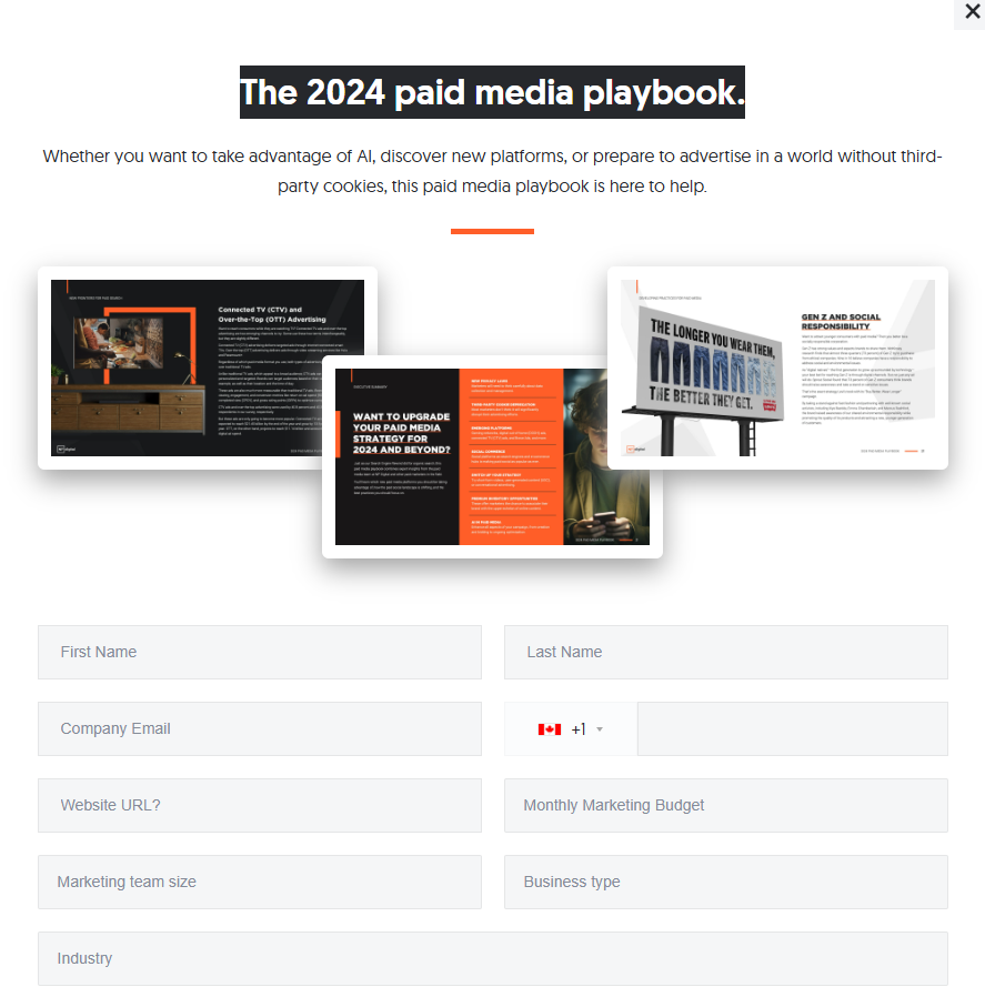 lead generation in digital marketing: 2024 media playbook