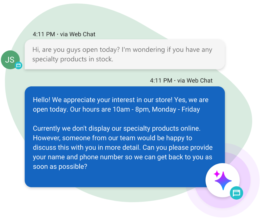 ai-content-marketing: ai web chat, vendasta