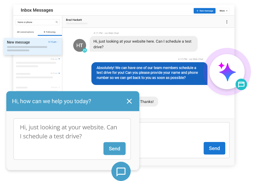 AI CRM: AI-powered chatbot