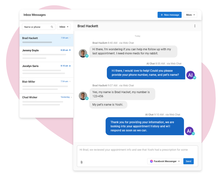 Chatbot Integration - Vendasta’s AI-Assisted Web ChatBot