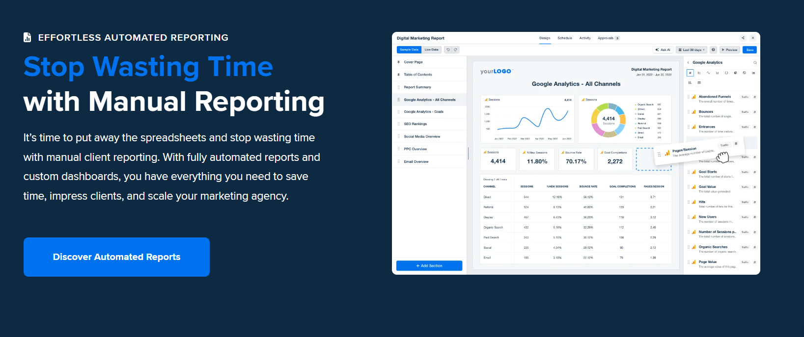 white label seo software for agencies:​ agency analytics