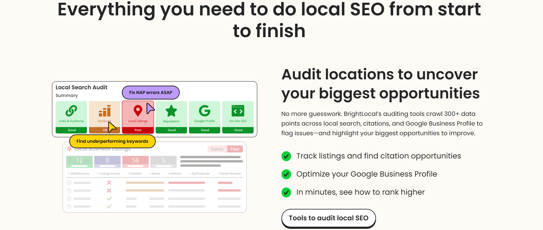 white label seo software for agencies: bright local seo