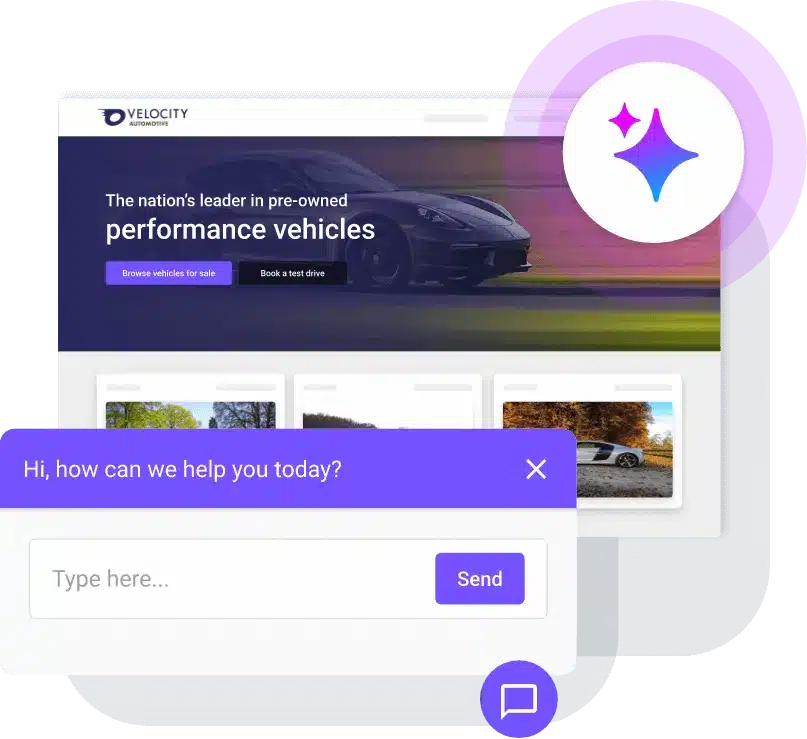Vendasta’s AI-assisted webchat